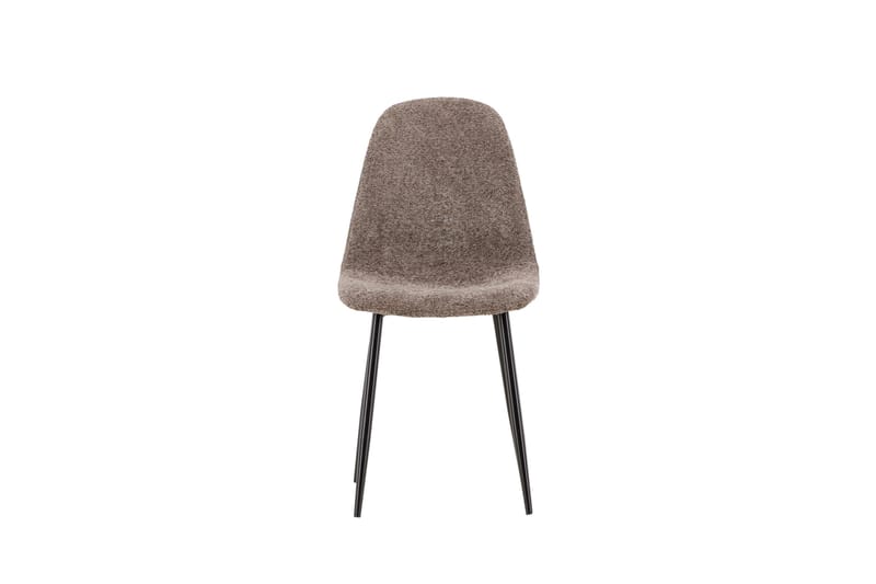 Polar Matstol i Bouclé med Metallben - Taupe - Möbler - Matplats - Matstol & köksstol