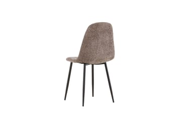 Polar Matstol i Bouclé med Metallben - Taupe - Möbler - Matplats - Matstol & köksstol