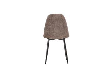 Polar Matstol i Bouclé med Metallben - Taupe - Möbler - Matplats - Matstol & köksstol