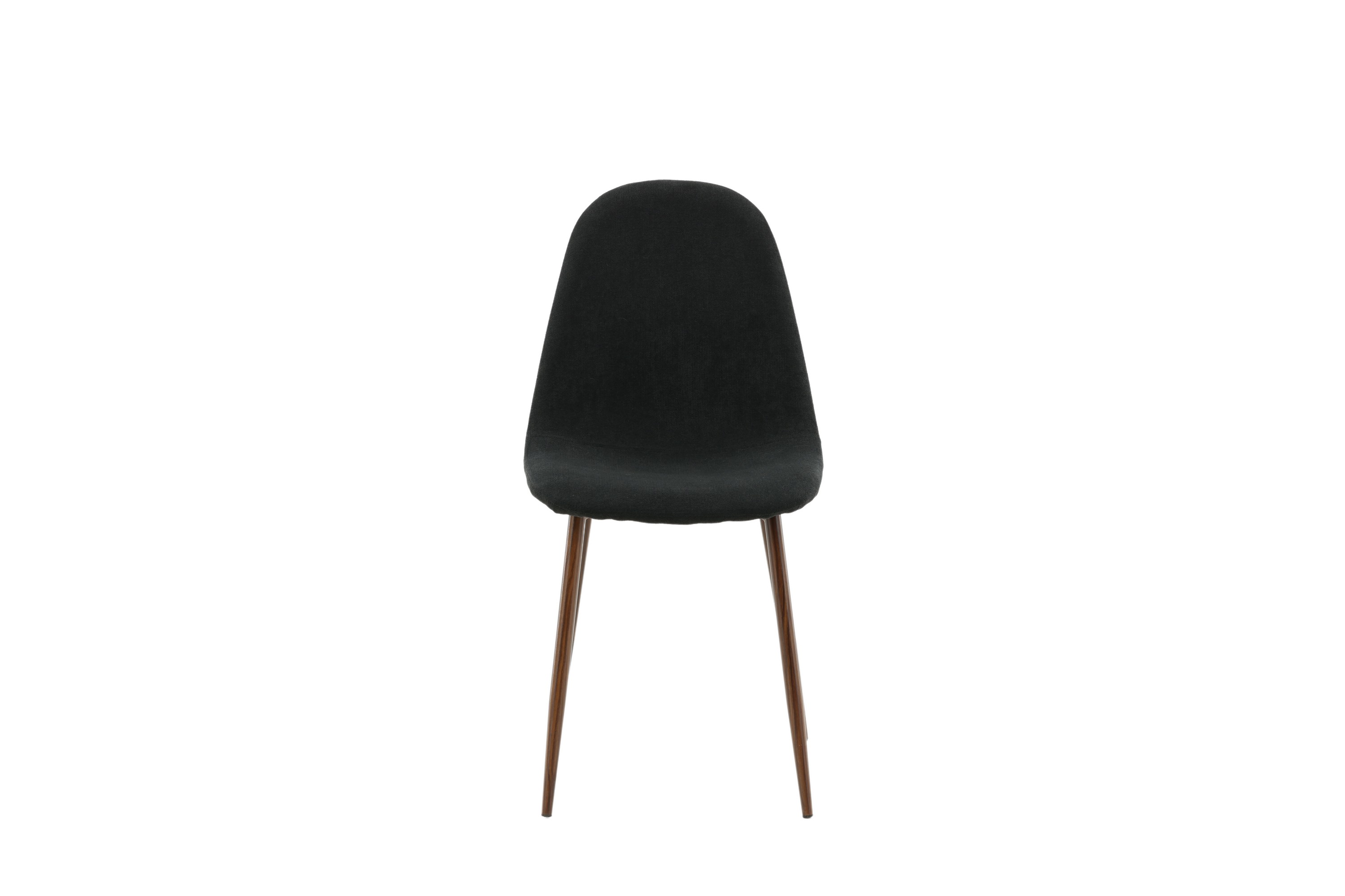 polar matstol - svart/brun