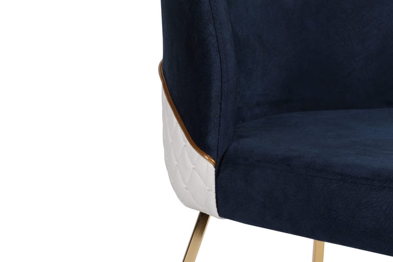 POTRERO Matstol Guld/Mörkblå - Möbler - Matplats - Matstol & köksstol