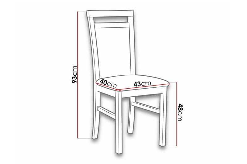 Roma Matstol Black/Wood - Möbler - Matplats - Matstol & köksstol