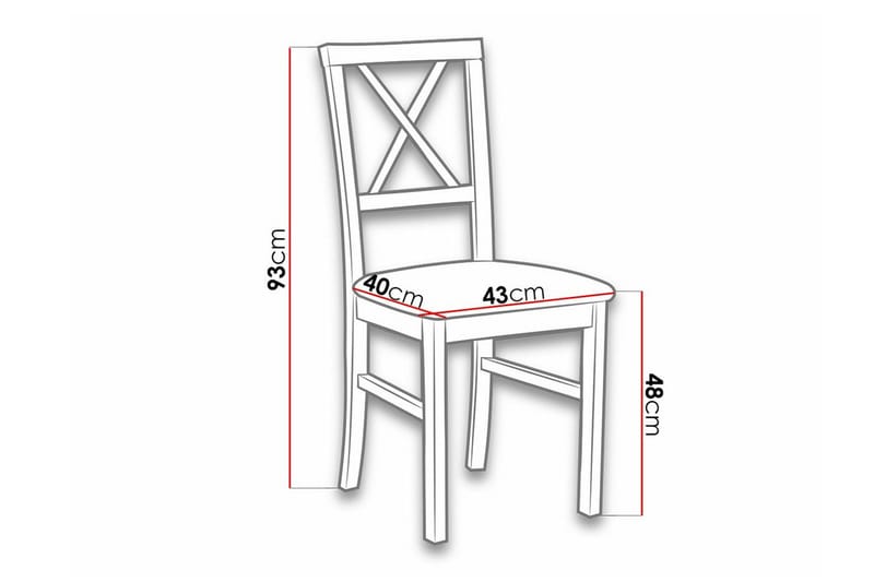 Roma Matstol Black/Wood - Möbler - Matplats - Matstol & köksstol