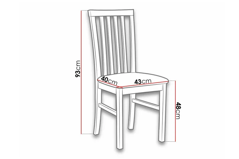 Roma Matstol Brown||Black - Möbler - Matplats - Matstol & köksstol