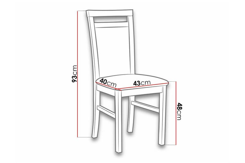 Roma Matstol - Vit - Möbler - Matplats - Matstol & köksstol