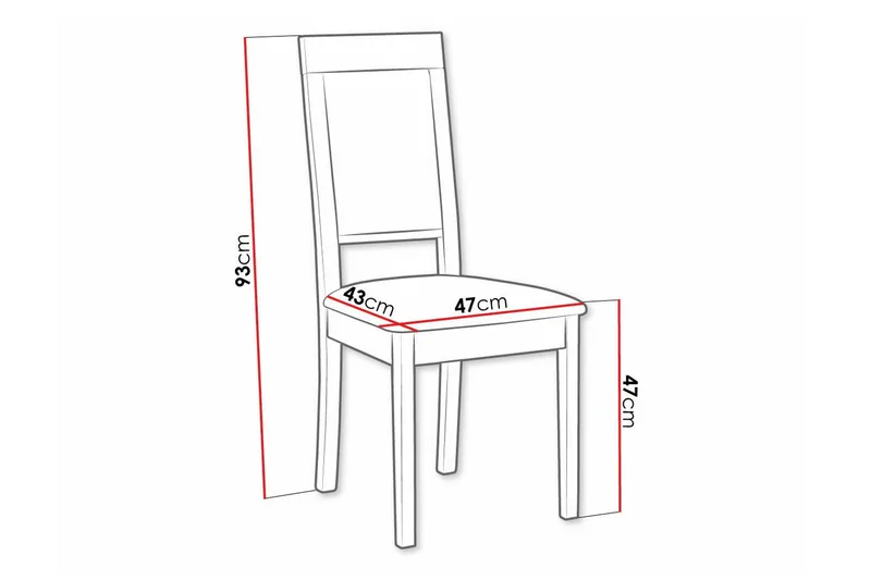 Rowden Matstol - Grå - Möbler - Matplats - Matstol & köksstol