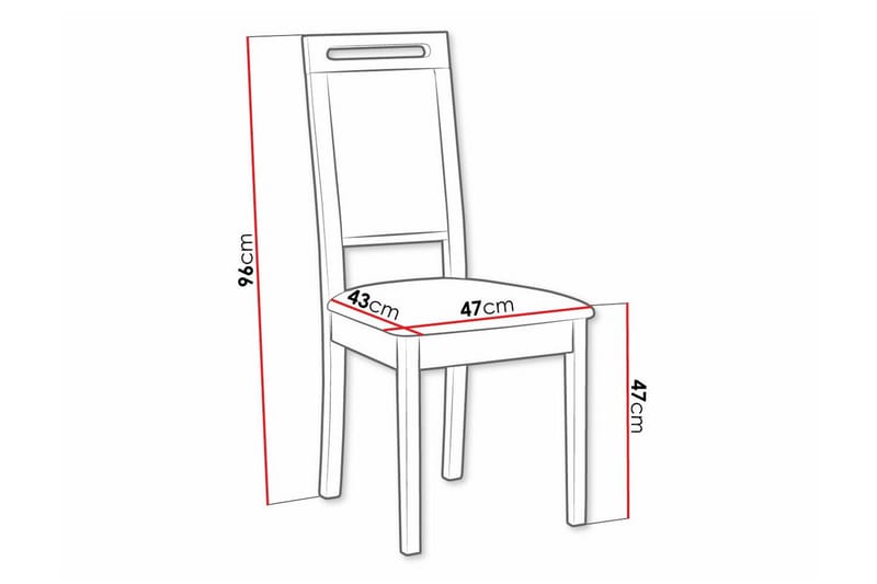 Rowden Matstol - Svart - Möbler - Matplats - Matstol & köksstol