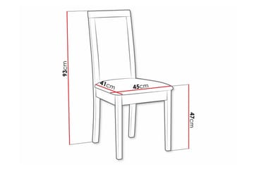 Rowden Matstol - Svart - Möbler - Matplats - Matstol & köksstol