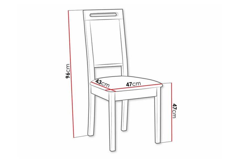 Rowden Matstol - Svart - Möbler - Matplats - Matstol & köksstol