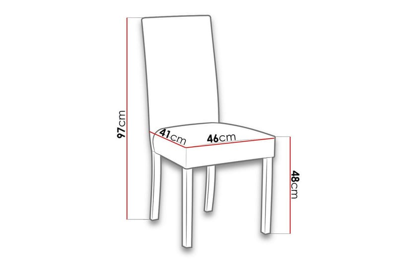 Rowden Matstol - Vit - Möbler - Matplats - Matstol & köksstol