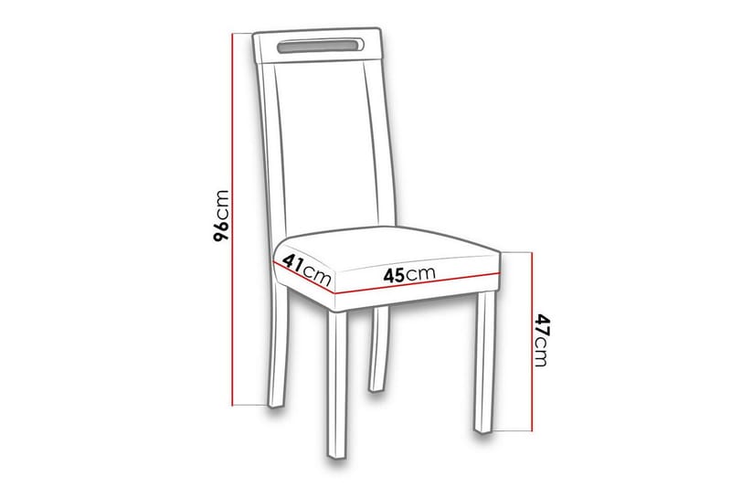 Rowden Matstol - Vit - Möbler - Matplats - Matstol & köksstol