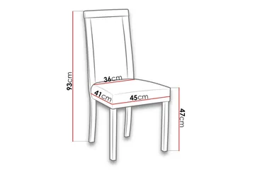 Rowden Matstol - Vit - Möbler - Matplats - Matstol & köksstol