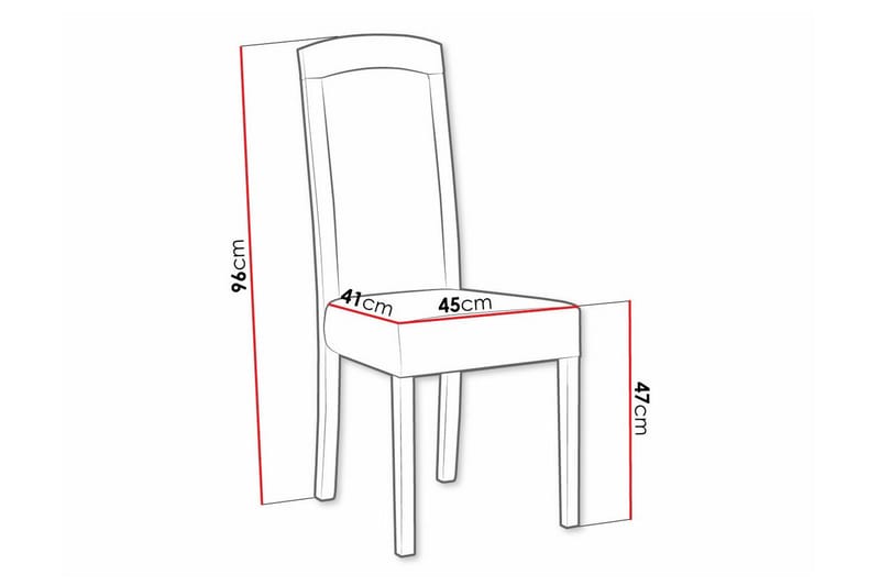 Rowden Matstol - Vit - Möbler - Matplats - Matstol & köksstol
