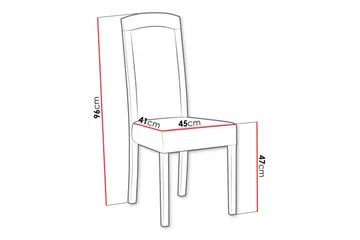 Rowden Matstol - Vit - Möbler - Matplats - Matstol & köksstol