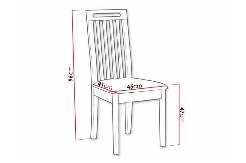 Rowden Matstol - Vit - Möbler - Matplats - Matstol & köksstol