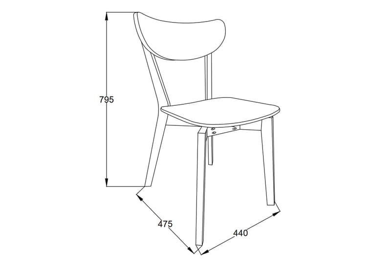 Roxby Stol Ek - Möbler - Matplats - Matstol & köksstol