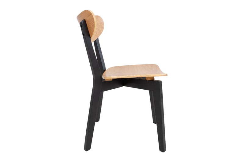 Roxby Stol Ek/Svart - Möbler - Matplats - Matstol & köksstol