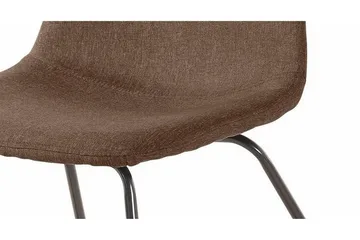 Saira Kjøkkenstol 2-pack - Brun/Metall - Möbler - Matplats - Matstol & köksstol