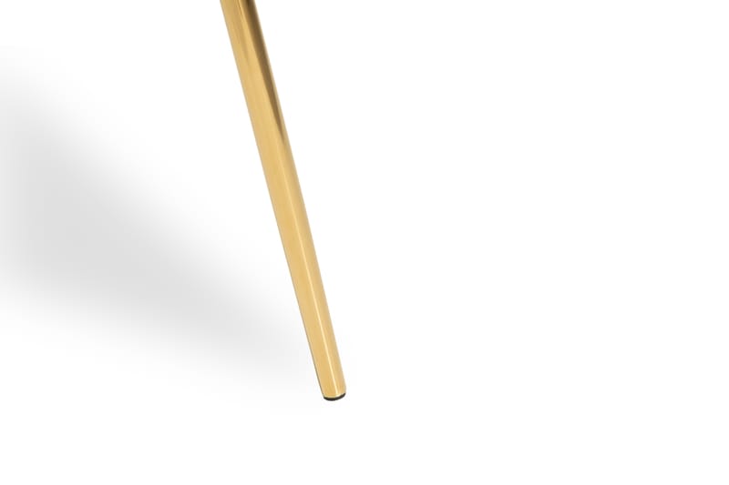 SANDRO Matstol Sammet Svart/Mässing - Svart/Guld - Möbler - Matplats - Matstol & köksstol