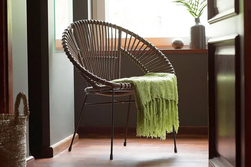 Sarita Stol Set Om 2 St, Brun