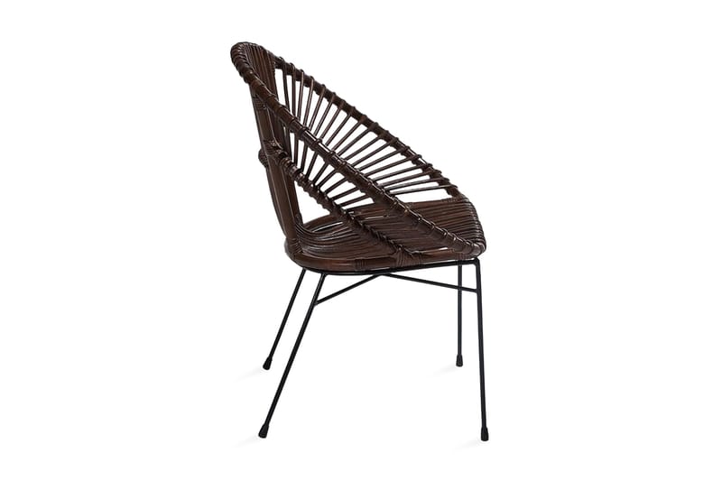 Sarita Stol Set Om 2 St - Brun - Möbler - Matplats - Matstol & köksstol