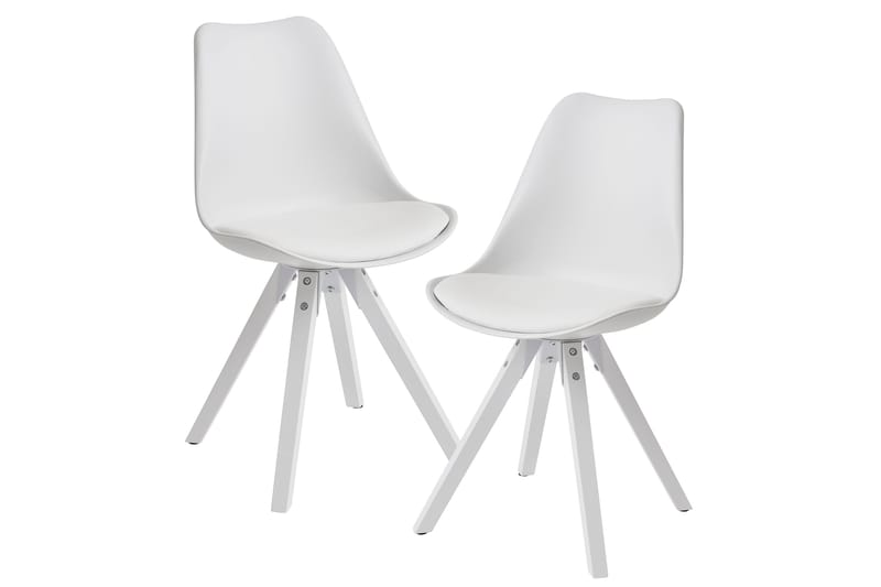 SENECA Matstol 2-pack Vit - Möbler - Matplats - Matstol & köksstol