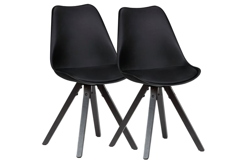 SENECA Matstol 2-pack Svart - Möbler - Matplats - Matstol & köksstol