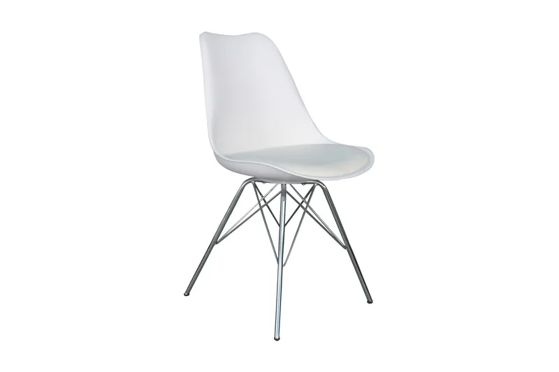 Shell Matstol Konstläder - Pu/Krom - Möbler - Matplats - Matstol & köksstol