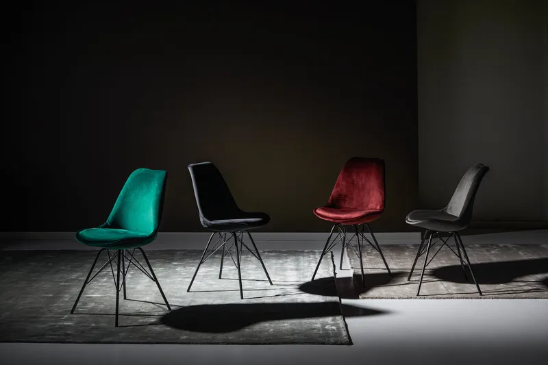 Shell Matstol Sammet - Grön - Möbler - Matplats - Matstol & köksstol