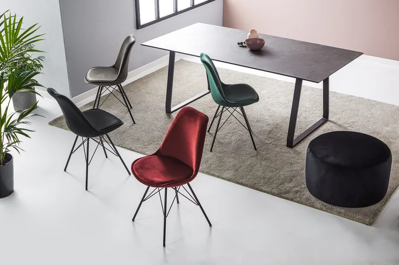 Shell Matstol Sammet - Grön - Möbler - Matplats - Matstol & köksstol