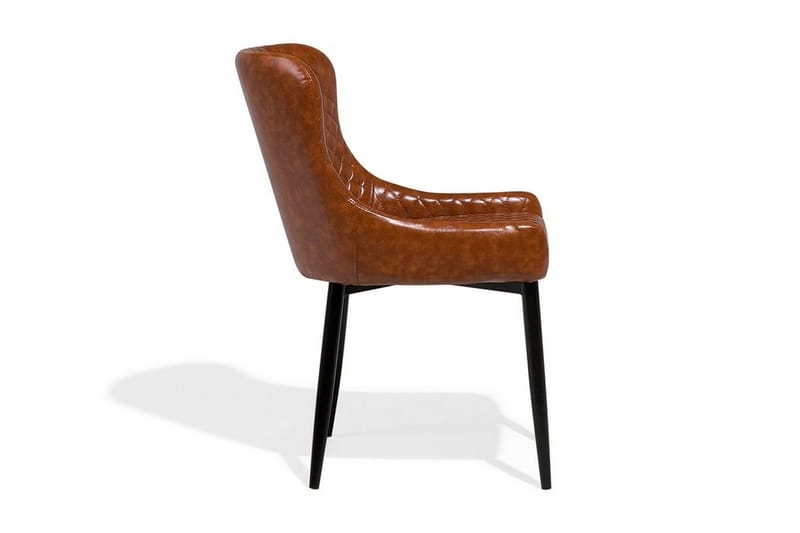 Solano Stol Set Om 2 St - Brun - Möbler - Matplats - Matstol & köksstol