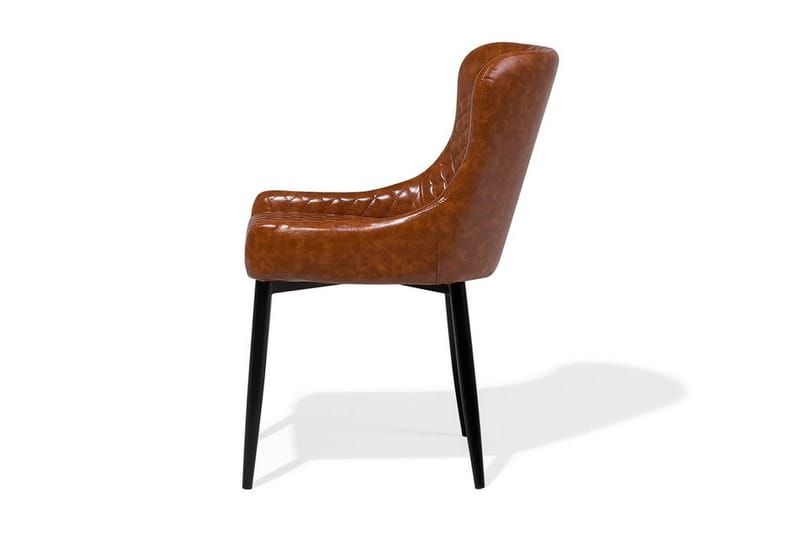 Solano Stol Set Om 2 St - Brun - Möbler - Matplats - Matstol & köksstol