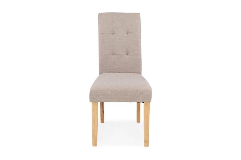 STILO Matstol Beige/Ek - Beige - Möbler - Matplats - Matstol & köksstol