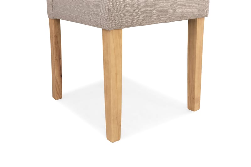 STILO Matstol Beige/Ek - Beige - Möbler - Matplats - Matstol & köksstol
