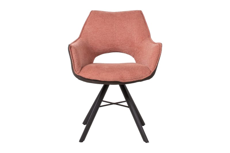 Stol Eddy - Laxröd/Mrökgrå - Möbler - Matplats - Matstol & köksstol