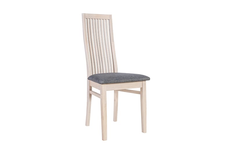 Stol Oxford 44x505xh103 cm Grå Trä: Ek - Matstol & köksstol
