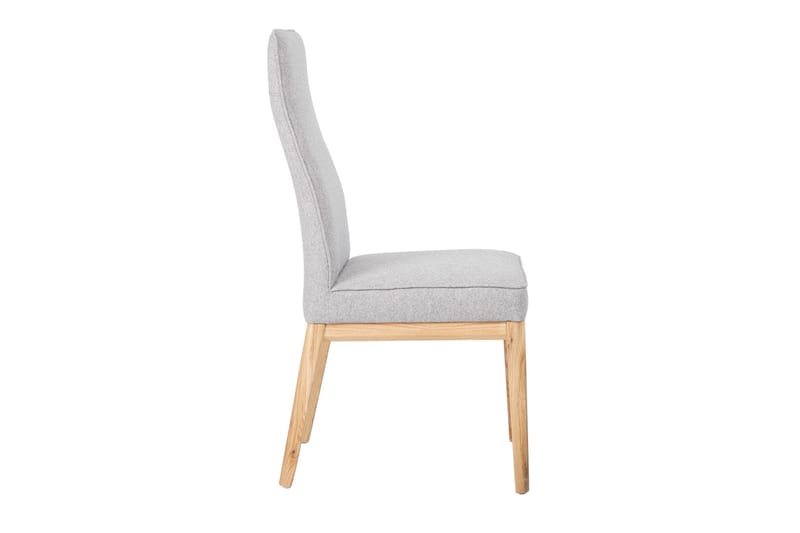 Stol PRESTON 46x585xH102cm grått tyg - Möbler - Matplats - Matstol & köksstol