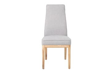 Stol PRESTON 46x585xH102cm grått tyg - Möbler - Matplats - Matstol & köksstol