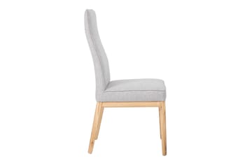 Stol PRESTON 46x585xH102cm grått tyg - Möbler - Matplats - Matstol & köksstol