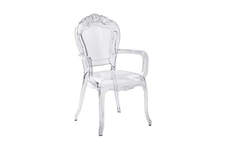 STRAIT Stol 2-pack Transparent - Karmstolar - Matstol & köksstol
