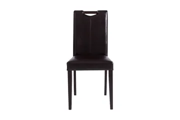 Sybil Matstol Konstläder 2-pack - Svart - Möbler - Matplats - Matstol & köksstol