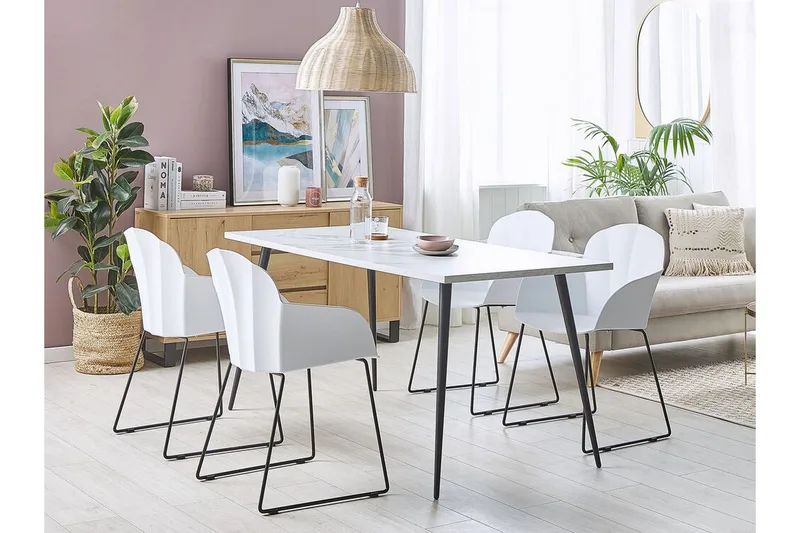 Sylvala Matstol 2-pack - Vit - Möbler - Matplats - Matstol & köksstol