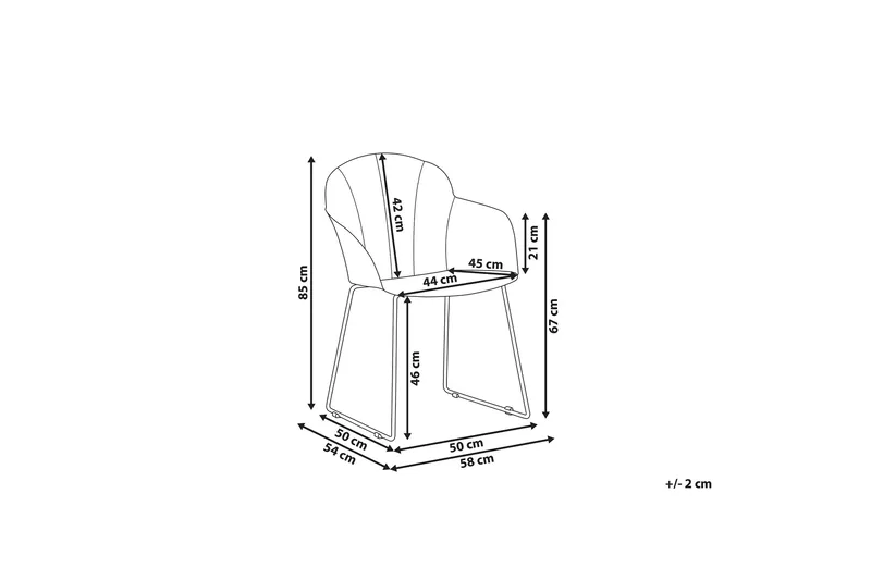 Sylvala Matstol 2-pack - Vit - Möbler - Matplats - Matstol & köksstol