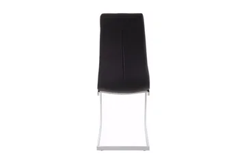 Tolna Matstol Konstläder 4-pack - Svart/Silver - Möbler - Matplats - Matstol & köksstol
