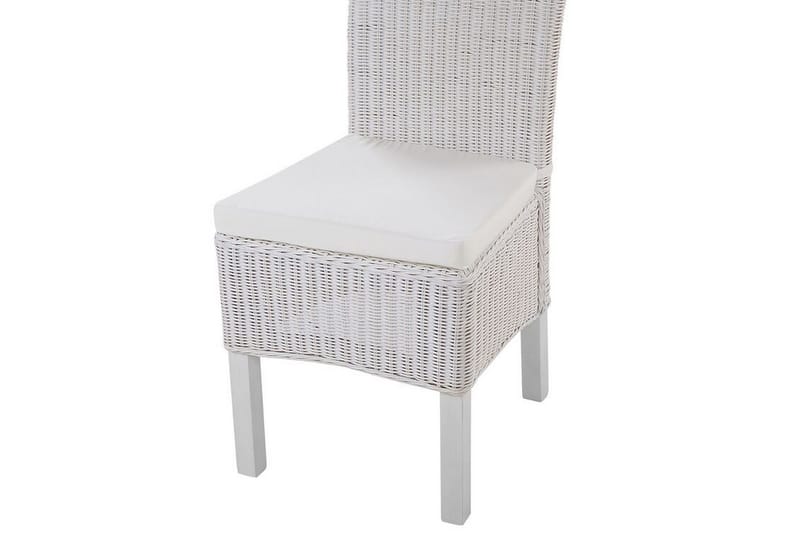 Truxall Rottingstol 2-pack - Vit - Möbler - Matplats - Matstol & köksstol