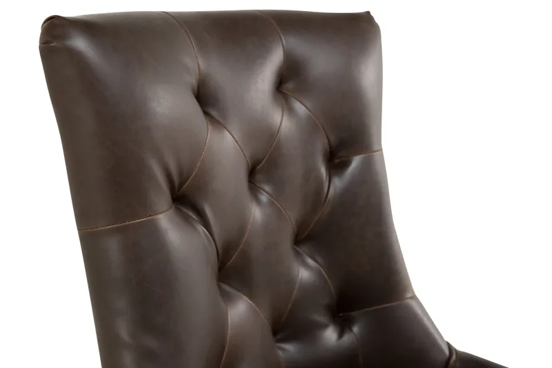 Tuva Fåtölj Konstläder - Brun - Möbler - Matplats - Matstol & köksstol