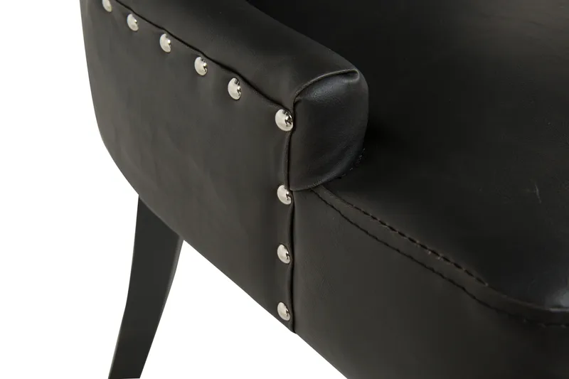 Tuva Matstol Konstläder - Svart - Möbler - Matplats - Matstol & köksstol