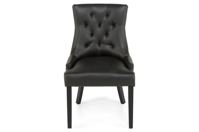 Tuva Matstol Konstläder - Svart - Möbler - Matplats - Matstol & köksstol