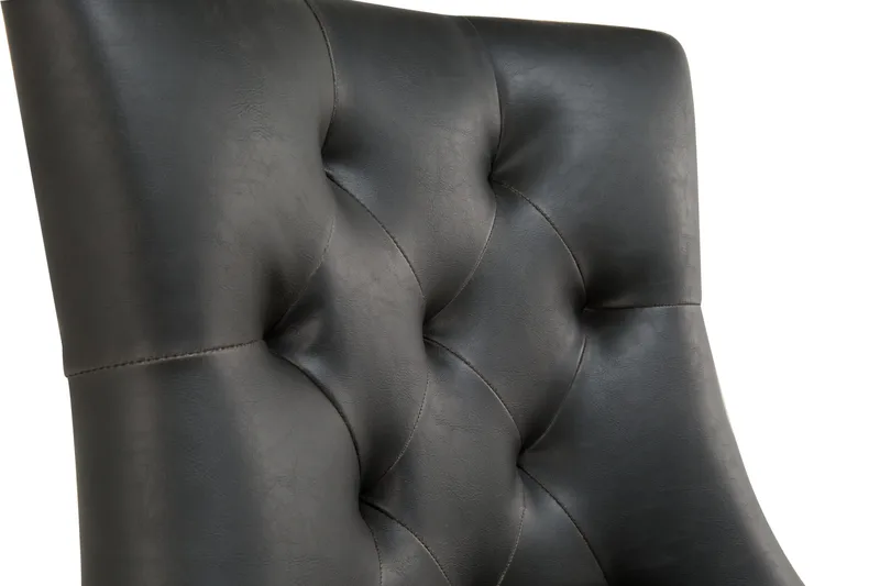 Tuva Matstol Konstläder - Svart - Möbler - Matplats - Matstol & köksstol