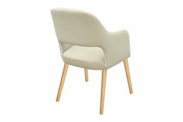 Uptown Matstol i Tyg med Träben - Ljusbeige - Möbler - Matplats - Matstol & köksstol